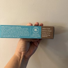 hello New hello Antiplaque + Whitening Fluoride Free Toothpaste - 4.7 oz (1 Day Delive