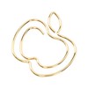 100pcs Fruit Paper Clips Cute Bookmark Pare Clips Portable Funny
