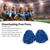 2PCS Cheerleading Pom Poms with Hard Handle Handheld Party Shakers