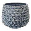 Bloomingville Stoneware Flower Pot Pinecone, Planter Cache Pot, Size M