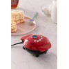 DASH Red Heart-shaped Mini Waffle Maker Dual Non-Stick Coating Machine