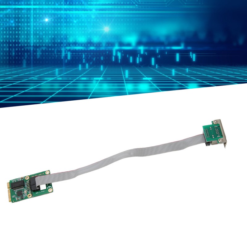 Mini PCIe Network Controller Card 10 100 1000Mbps Self Adaption