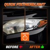 Headlight Restoration Kit Headlight Cleaner Head Light Cleaner Removing Yellowing