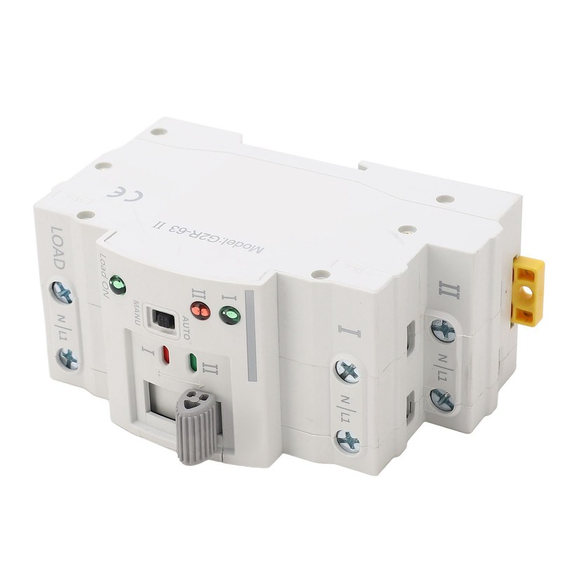 Dual Power Automatic Transfer Switch 2P 10A Millisecond Switching Generator
