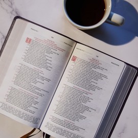 KJV, Personal Size Reference Bible, Sovereign Collection, Leathersoft, Black, Red Letter, Comfort Print: Holy Bible, King James Version