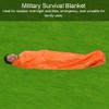 Foil Blankets,Emergency Blanket Waterproof Mylar Thermal Tent Foldable Military Rescue
