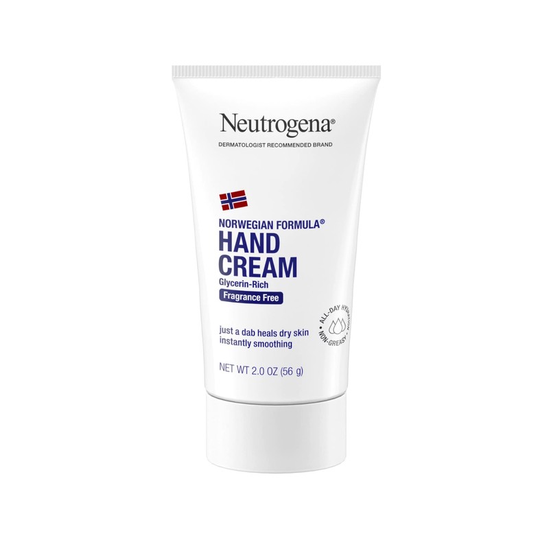 Neutrogena Norwegian Formula Hand Cream, Fragrance-Free (2 Ounce) (Pack of