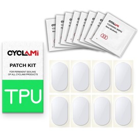 Kit de parches de tubo interior de bicicleta, kit de reparación de neumáticos de bicicleta, kit de 8 piezas para bicicletas de carretera y montaña Kits de reparación de neumáticos (adecuado