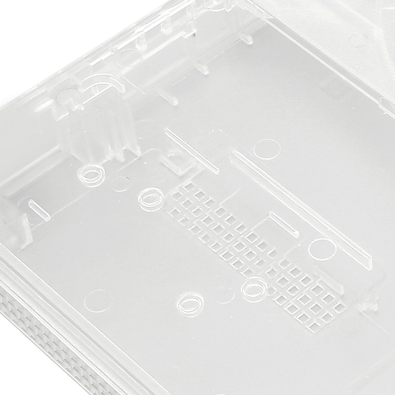 for PS Slim Clear Case DIY Replacement Transparent Game Console