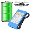 DC 12680 6800mAH Large Capacity Built in Switch Polymer Lithium