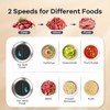 GANIZA Food Processors, Electric Food Chopper with Meat Grinder &