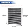 smilfuy Car Fresh Breeze Cabin Air Filter Replacement, Premium Air