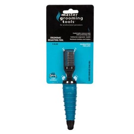 Ergonomic Dematting Tools for Dogs Professional Dog Grooming 6 or 9 Blade Tool(Teal 9 Blade)