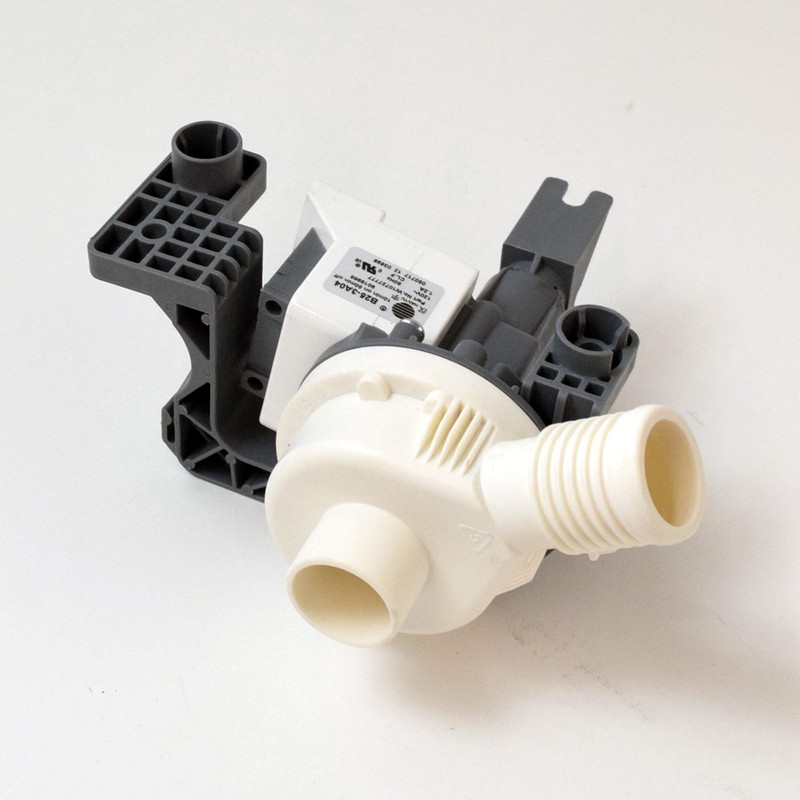 Whirlpool W10876600 Washer Drain Pump, Black and White
