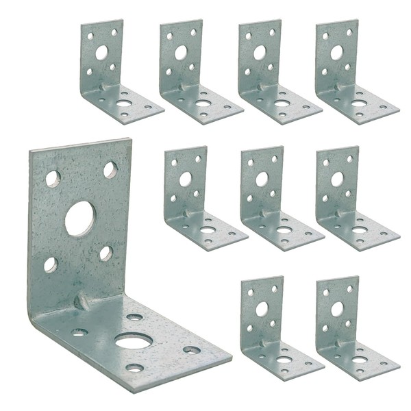 OMIDEAS 10 x Angle Brackets (50 x 50 x 35