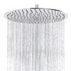 Rain Shower Head, Katezon High Flow Rainfall Showerhead Stainless Steel,