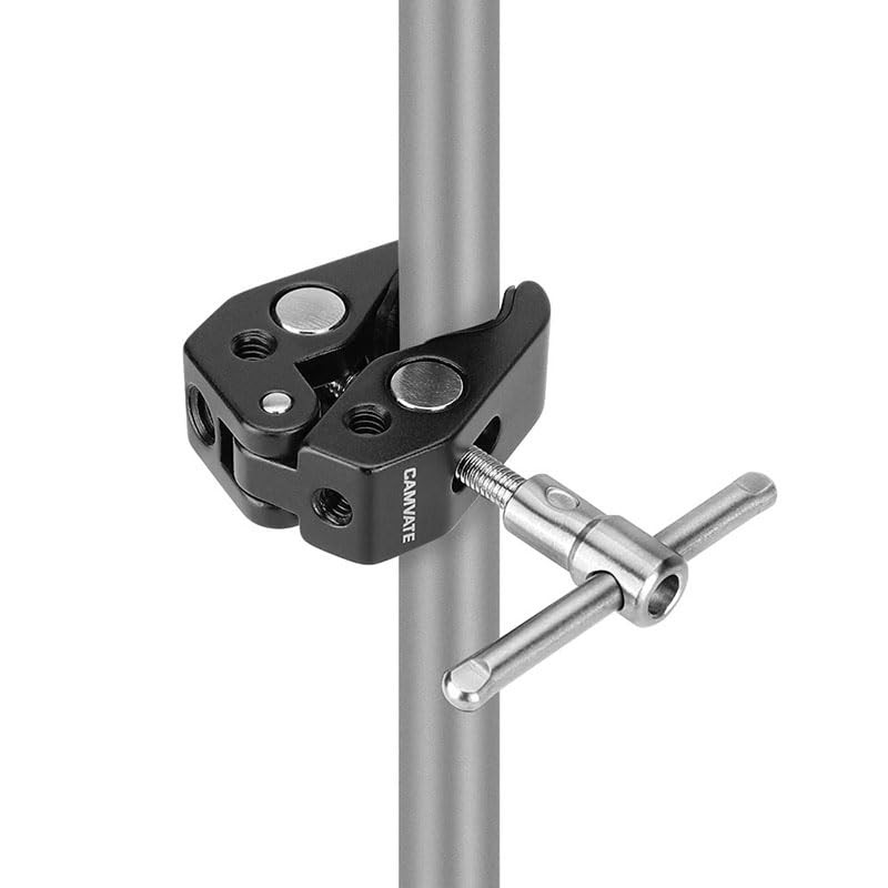 CAMVATE Magic Friction Arm Small Super Clamp Crab Pliers Clip