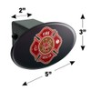 GRAPHICS & MORE Firefighter Fire Rescue Maltese Cross Oval Tow