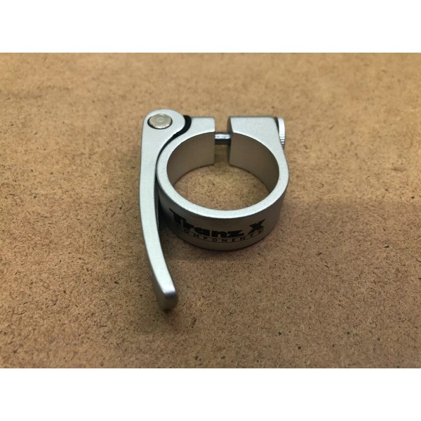 TranzX New TranzX Bicycle Bike Seat Post Clamp Binder With