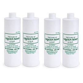 Tincture of Green Soap 16 Fluid Ounce (Pack of 4)