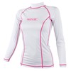 SEAC Women's Lady's Rash Guard T White, Long Sleeve, Sun