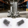 Pipe Cleaning Brush Set with Bristles, Drill Brush, Pipe Cleaning