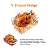 Kofebe Chicken Roasting Rack, Adjustable Grill Rack for 9 *