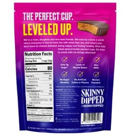 Skinny Dipped Cups, Dark Chocolate Peanut Butter 30 Count