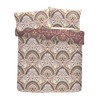 Dreams & Drapes - Maroon Jacobean Duvet Cover - Single