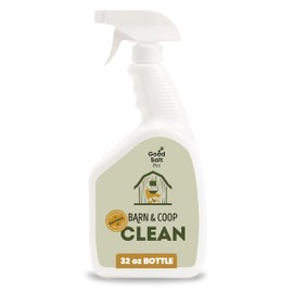Good Salt Pet Barn & Coop Clean, Natural Pet-Friendly Daily Spray Cleaner, Made in the USA, 32 Ounce Bottle