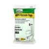Clean Obsessed H-10 HEPA Bags Type MM Bags - Fits Eureka Mighty Mite Models 3670, 3680 & Sanitaire Models S3680 & 3680. - 9 Cloth HEPA Bags per package