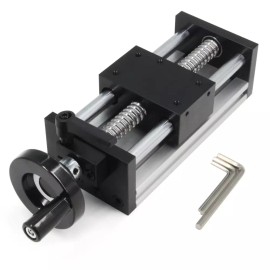 Ibai 이바이 100mm 유효 스트로크 길이 선형 레일 가이드 이중 광축 슬라이드 볼스크류 SFU1605 DIY CNC 라우터 [250mm] E-Buy 100mm Effective Stroke Length Linear Rail Guide Dual Optical Axis Slide Ball Screw SFU1605 DIY CNC Router [250mm]