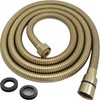 HOMYEP Flexible Shower Hose Stainless Steel Handheld Shower Head Attachment