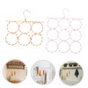 ABOOFAN 2pcs Foldable Scarf Hangers Space Saving Household Tie and