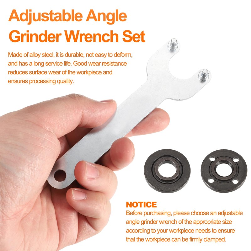 sourcing map Angle Grinder Nut Angle Grinder Wrench Lock Nut