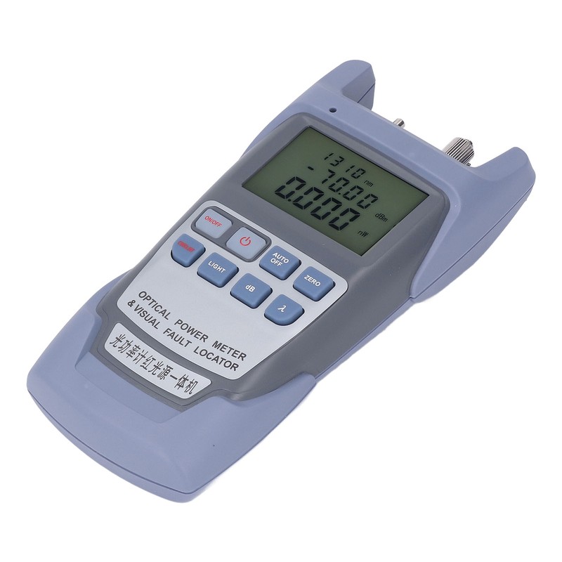 Optical Power Meter 650nm 7 Wavelength High Accuracy Fiber Optic