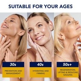 ElySeoul ElySeoul Korean Neck Cream for Firming & Tightening: Neck & Chest Anti-Aging Treatment for Crepey Sagging Skin & Wrinkles - Women & Men Turkey Neck Perfecting, 1.7 oz