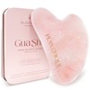 PLANTIFIQUE Rose Quartz Gua Sha Tool – Anti-Aging Face Massager