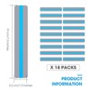 18 Pack Reading Guide Strips Colored Overlay Highlight Bookmarks Reading