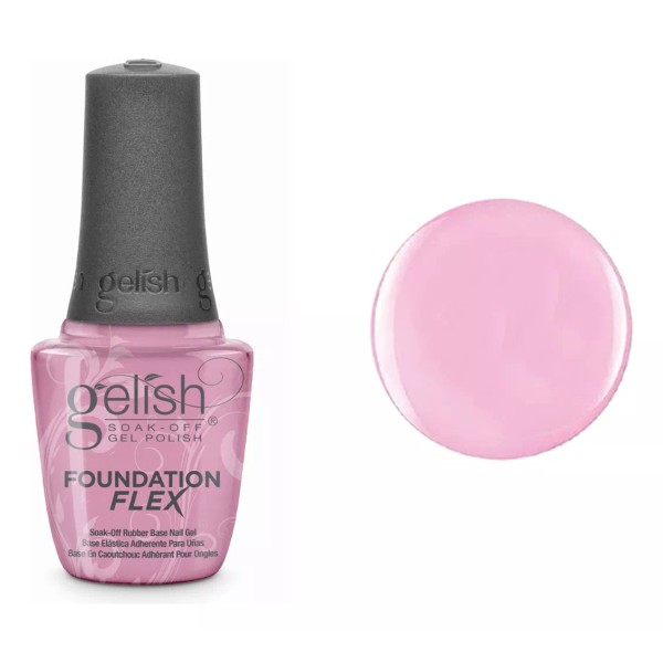 Gelish Rubber Cover Pink Gelish Base Gel Foundation Flex 15