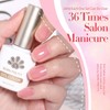 Born Pretty Jelly Gel Nail Polish Set Sheer Nude Pink