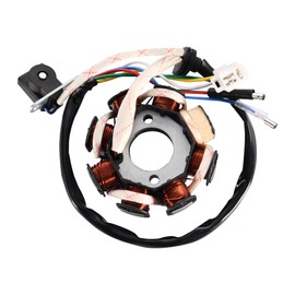 GOOFIT Ignition Stator Magneto 8 Coil 5 Wires Replacement For GY6 50CC 60CC 80CC ATV Scooter TaoTao Paliden Jonway ROKETA 150cc Scooter