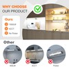 24inch Linkable Under Cabinet Lighting Hardwired Plug-in, Wired led Under