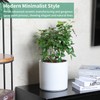 Mozing Ceramic Plant Pots Indoor - Garden Planter Pot for