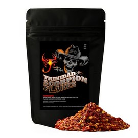 Trinidad Scorpion Chilli Pepper Flakes, 25g, Ultra Hot