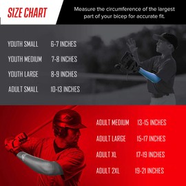 Sports Compression Arm Sleeve - Youth & Adult Sizes - Baseball Football Basketball Golf by Bucwild Sports (1 Sleeve - Youth Medium)