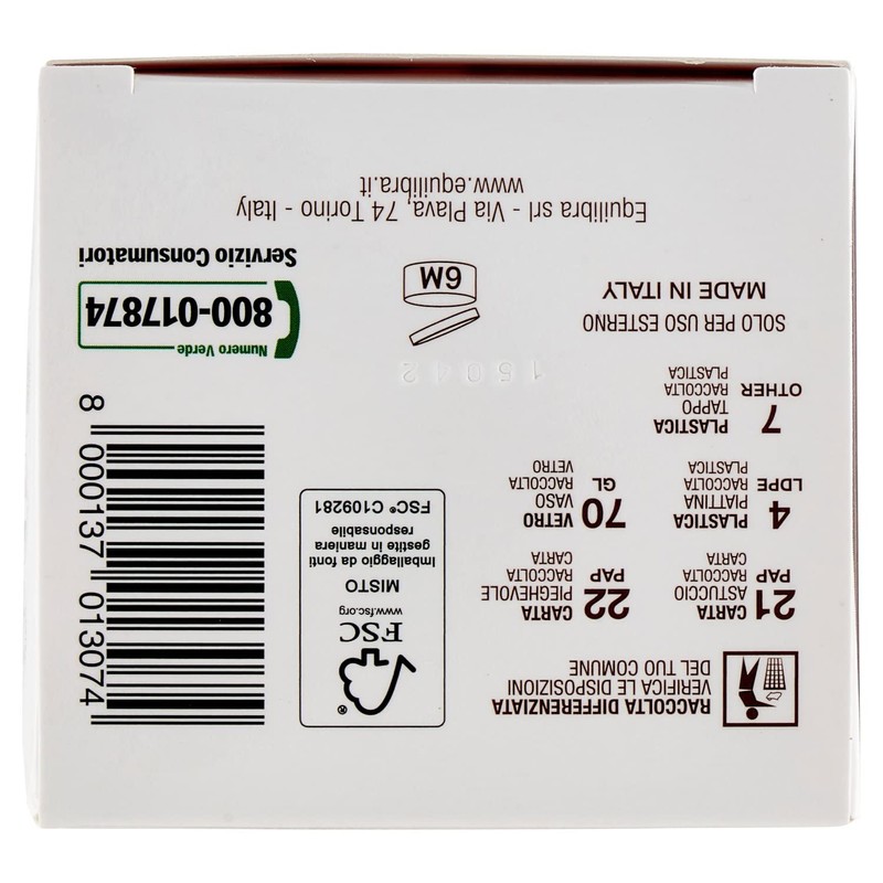 EQUILIBRA Face Anti-Wrinkle 50 ml Argan - Face Care