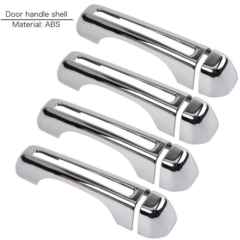 JeCar Door Handle Cover and Tailgate Handle Cover Trim Set