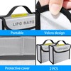IANDAIROK 2PCS 185 * 75 * 150mm Lipo Battery Safe