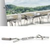 BE-TOOL Stainless Steel 304 Hook & Eyelet Wire Rope for